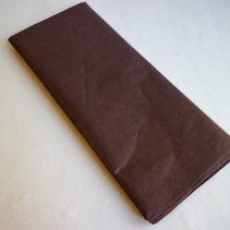 Бумага Тишью 50 х 65 см ( в упаковке 10 листов)коричневая