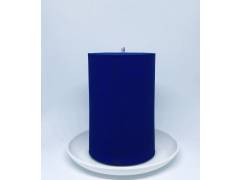 Свеча - цилиндр,  6 х 9 см 230 гр  фиолетовая