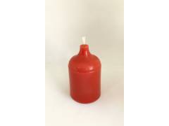 Свеча Столбик 4,5х8 см 80 гр  красный